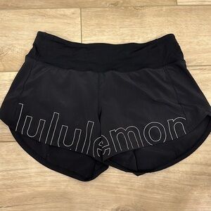 Lululemon Speed Shorts - barely worn